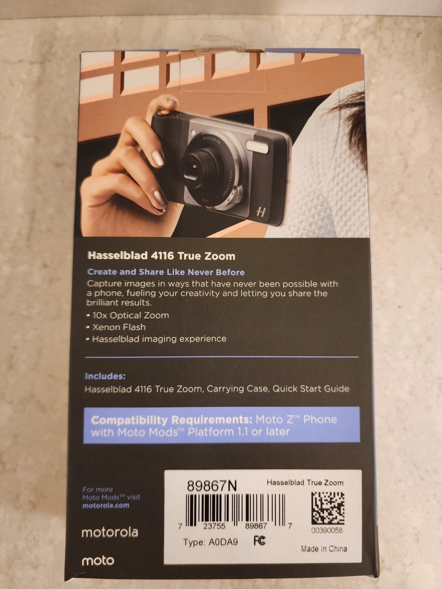 motomo hide Hasselblad 89867N True Zoom Camera for Moto Z for sale online | eBay