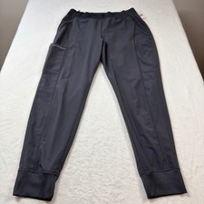 Cherokee CK110A Infinity Jogger Scrub Pants Womens L Pewter Grey Good Stretch