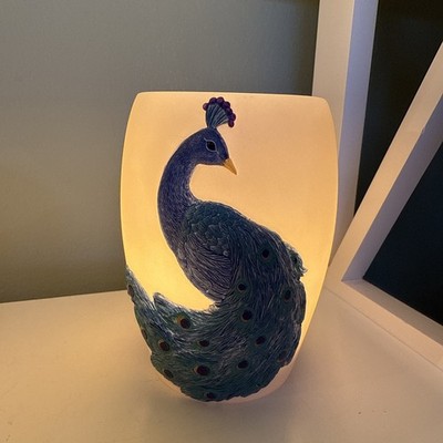 Peacock Lamp By Ibis And Orchid Design New In Box
