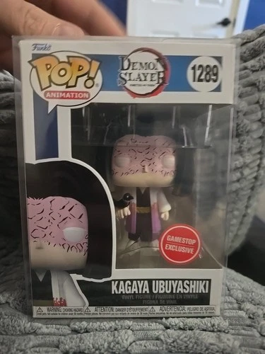 Funko Pop! Demon Slayer KAGAYA UBUYASHIKI GameStop Exclusive With Soft Protector