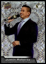 2022 Upper Deck AEW Justin Roberts #96 Pyro