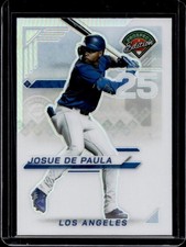2025 Panini Prospect Edition Josue De Paula Holo Ticket Silver #64 Dodgers