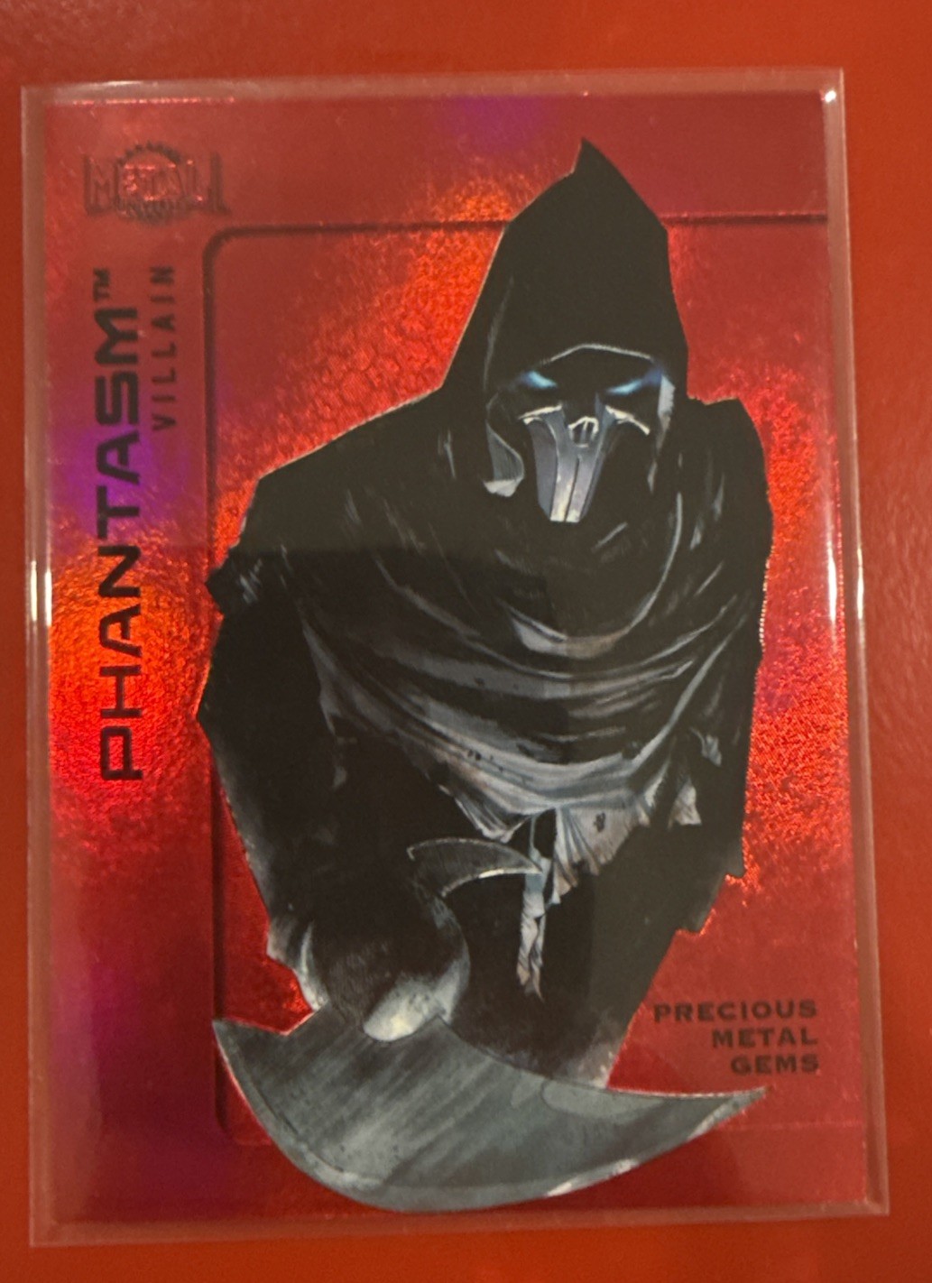 2025 Skybox Metal Universe Batman High Series PMG Red 10/100 Phantasm #170