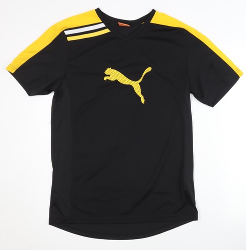 Puma Sport-T-Shirt Herren schwarz Medium