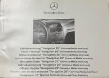 manuale istruzioni d'uso originale Navigation 20 A0015842771 Mercedes-Benz
