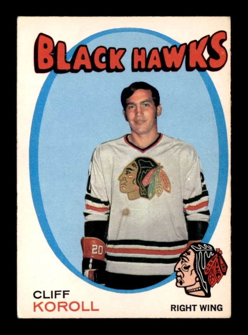 1971 O-Pee-Chee #209 Cliff Koroll   VG/VGEX X3474743