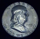 1953-S Franklin Half Dollar Brilliant Uncirculated BU Coin