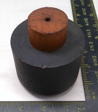 Goodspeed ~3" Diameter Roller Industrial Foundry Wood Mold Pattern VINTAGE