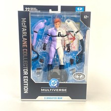 McFarlane DC Multiverse Elongated Man Figure Collector Edition Platinum  50 New