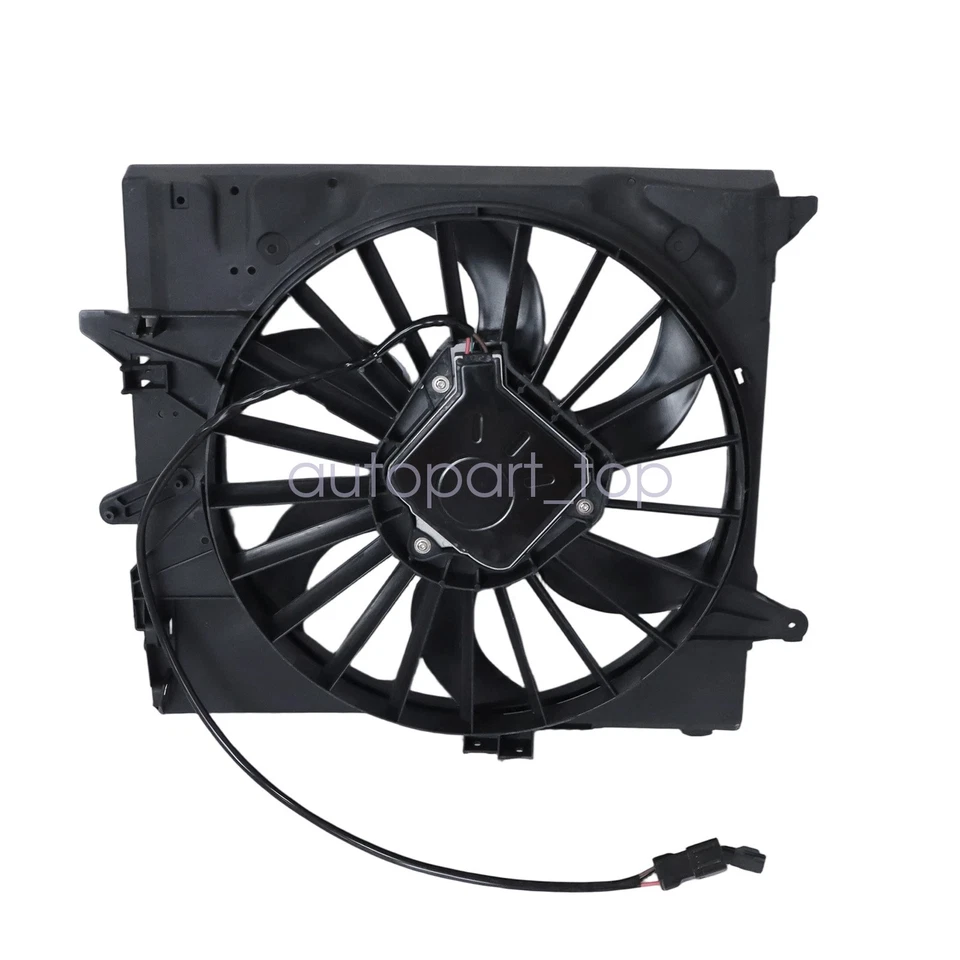 Engine Radiator Cooling Fan Assembly C2P16825 For 2009-2010 Jaguar XF 07-09 XKR - Image 2 of 4