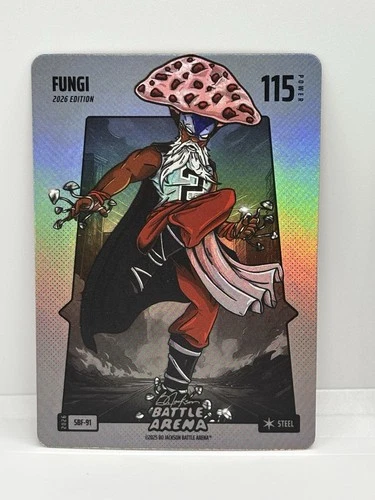 Fungi Edition Bo Jackson Battle Arena 115 Power Steel SBF-91 2026 Foil