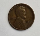 1924-D Lincoln Wheat Cent 1c - Very Good Coin - Free Shipping