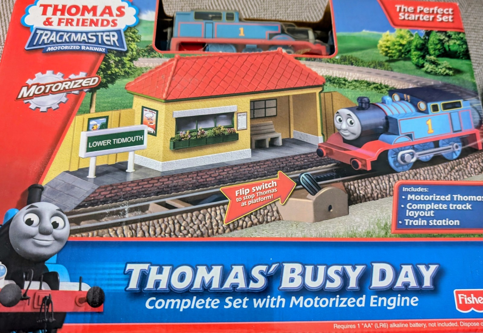 Thomas Friends Trackmaster Motorized Railway Train Busy Day Complete Set Engine