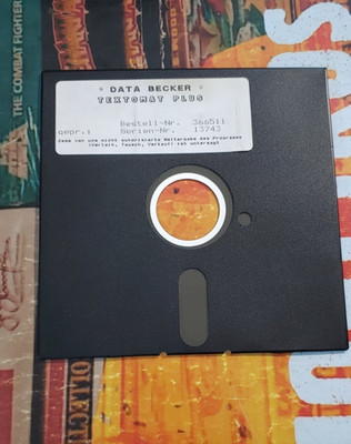 Textomat Plus (Data Becker 1989)Commodore C 64 (Disk) works 8-bit classic #2
