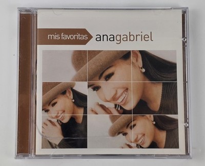 Ana Gabriel Mis Favoritas CD 2010 Sony Latin Romantic Ballads Compilation Sealed