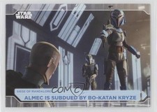 2021 Topps Star Wars Battle Plans Almec is Subdued By Bo-Katan Kryze #35 1m8