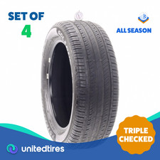 Set Of 4 Used 22555r18 Starfire Solarus As 98h - 6-832 11x2u