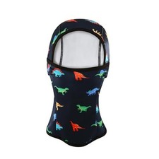 Toddler Ski Balaclava Kids Winter Face Cover 2-8 Years A-navy Little Dinosaur