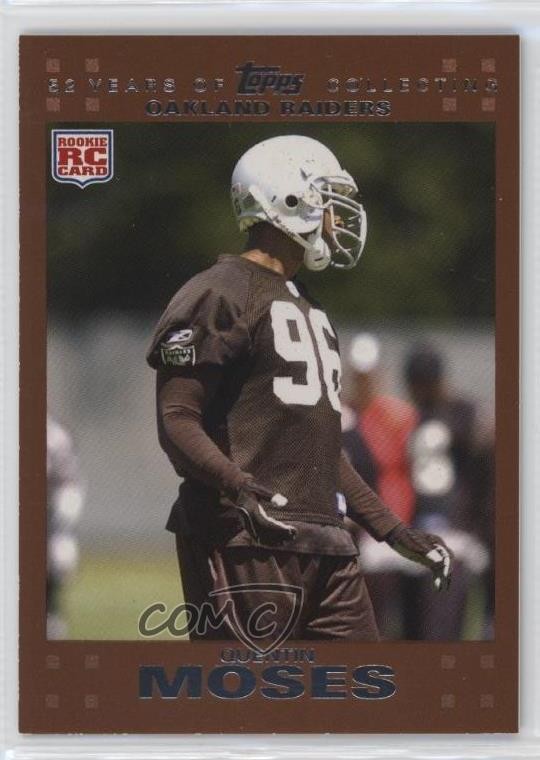 2007 Topps Copper 604/2007 Quentin Moses #357 Rookie RC 11h3
