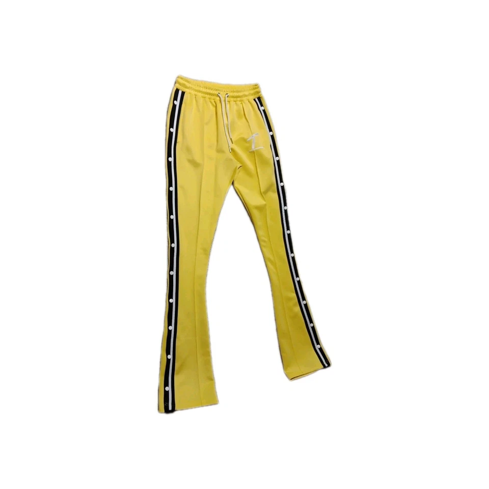 Calça Tearaway Masculina TULONES 30x36 Snap Brilhante Breakaway Track Warm Up Atlética - Imagem 3 de 4