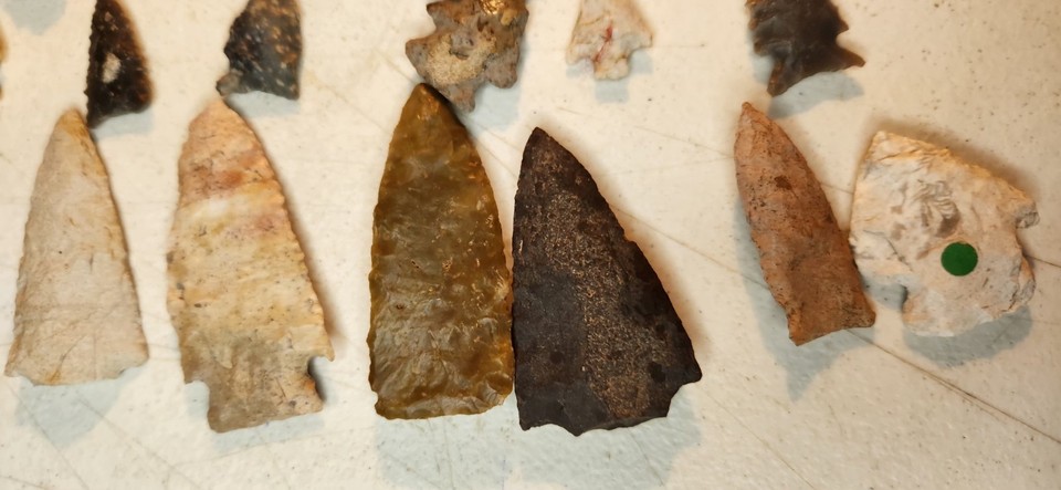 22 Piece Random Native American Indian Arrowhead Authentic Ohio | eBay