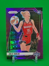 2024 WNBA Panini Prizm Julie Vanloo RC Purple Prizm /149