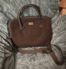 braune filzige Tasche  "BOSS PARFUMS" Herren/Damen/Unisex