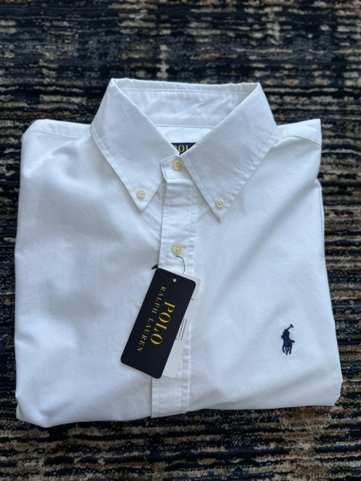 Polo Ralph Lauren Oxford Shirt White 100% Cotton Button Down Size Small Slim Fit
Opens in a new wind
