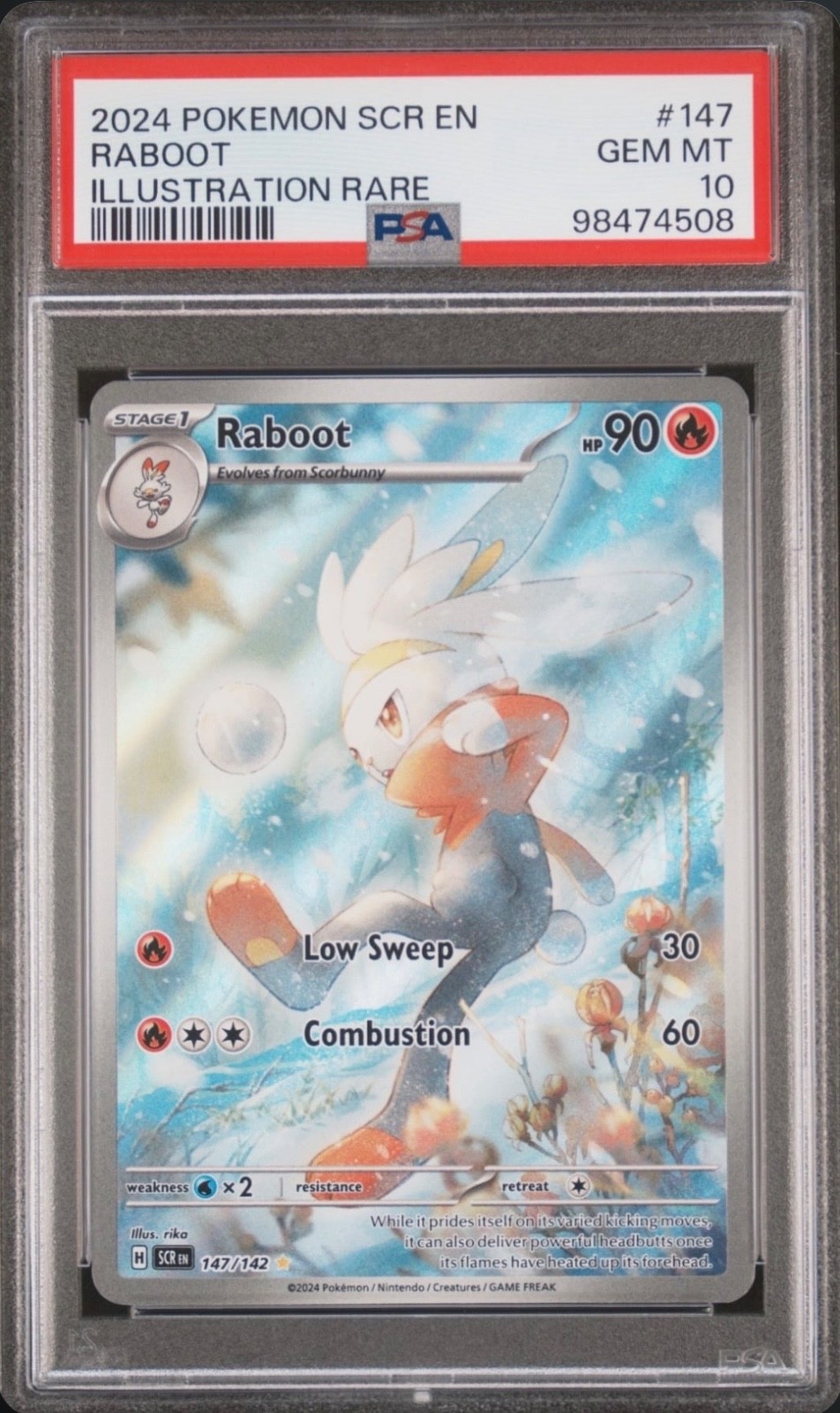 Raboot 147/142 Sv07: Stellar Crown Holo