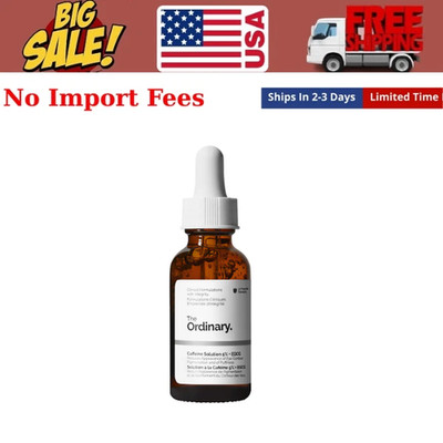 The Ordinary Caffeine Solution 5% + EGCG Depuffing Eye Serum for Dark Circles