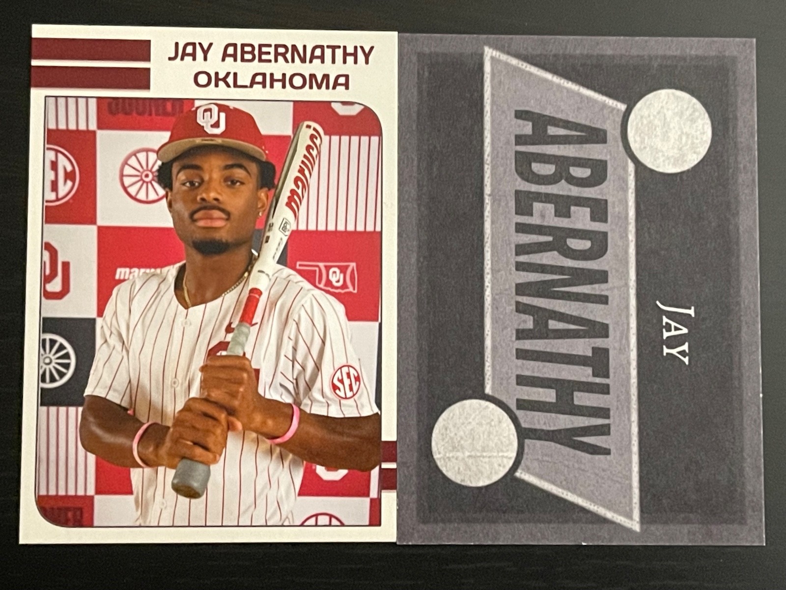 JAY ABERNATHY Oklahoma Sooners Card