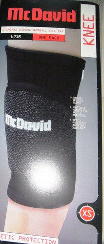 Mcdavid Ginocchiera Pro Per Pallamano - Protezione Con Schiuma EVA E Rivestimento In Kevlar, Taglia Unica