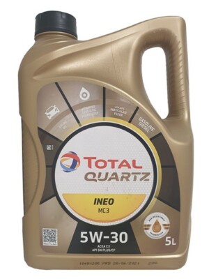 Total Quartz Ineo MC3 5W-30 ACEA C3 BMW LL04 MB 229.52 5 Liter Motoröl