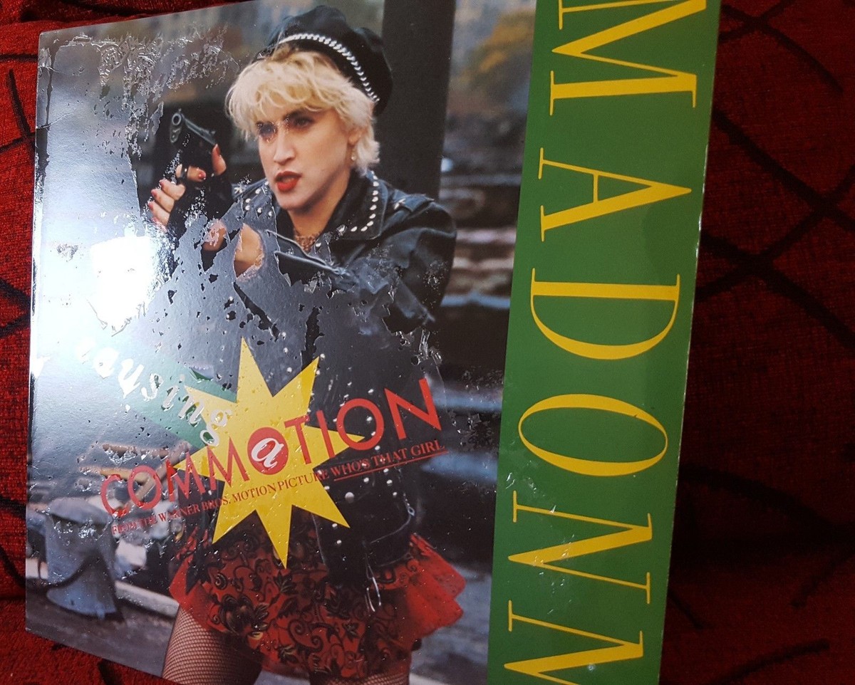 MADONNA *Causing A Commotion* RARE 1987 Spain 12