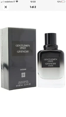 Givenchy Gentlemen Only Intense edt 100 ml vapo raro da trovare