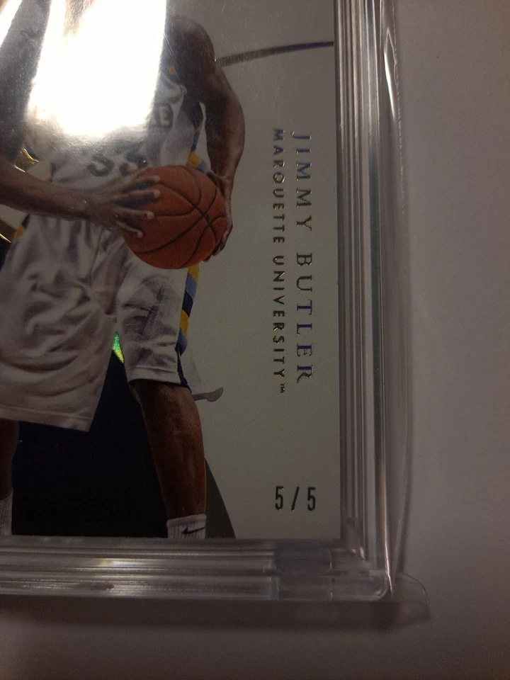 Panini Immaculate Collection Jimmy Butler 2015/5 5/5 Marquette Golden Eagles Foto 3 de 4