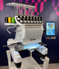 Single Head 15 Needle Embroidery Machine