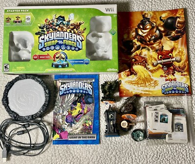 Skylanders Game Portals Game Figures Comic Book Cards Skylanders Accessories Lot