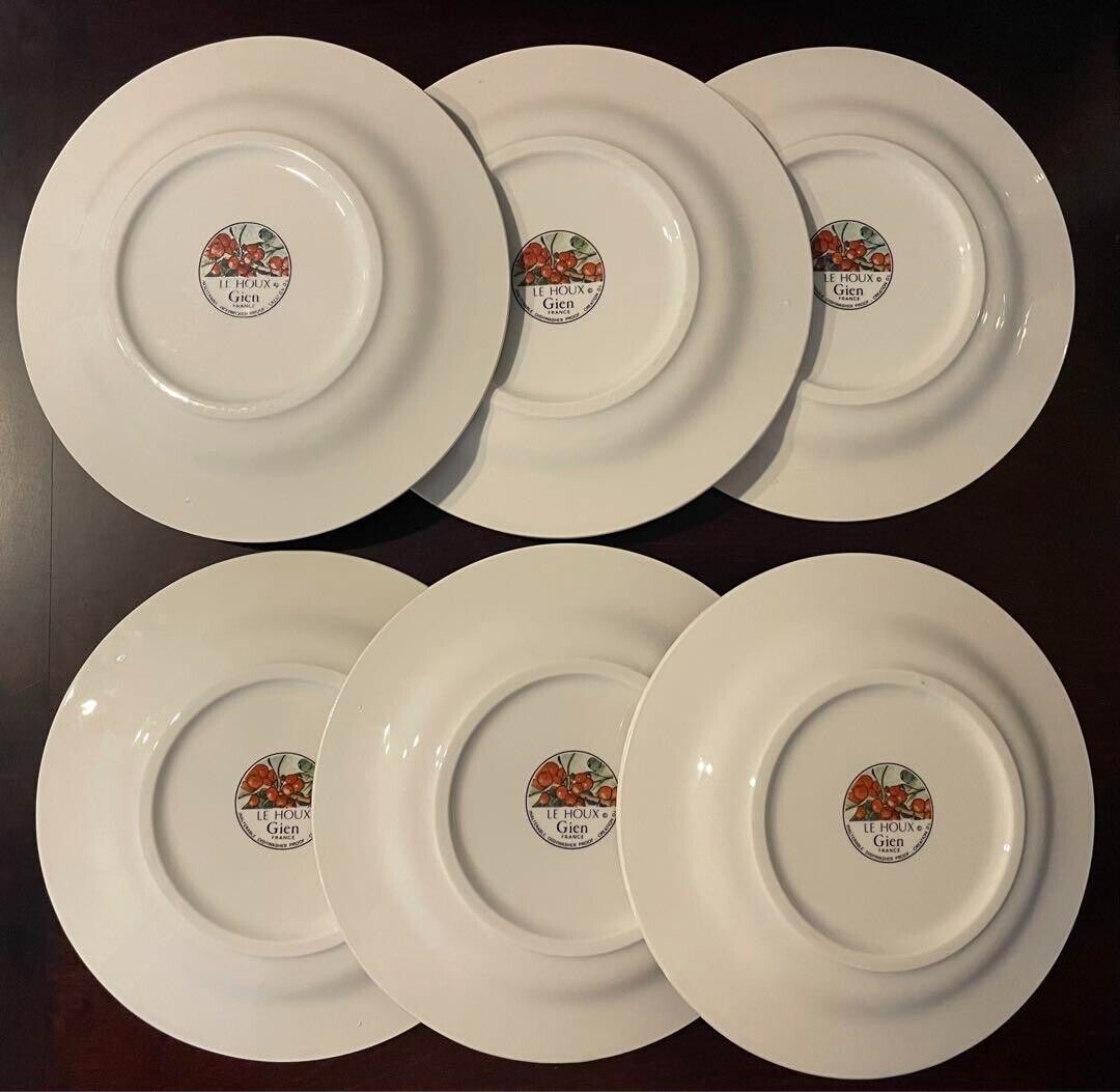 Gien LE HOUX Christmas Plate 16.5cm 6 Set | eBay Gien LE HOUX Christmas Plate 16.5cm 6 Set | eBay