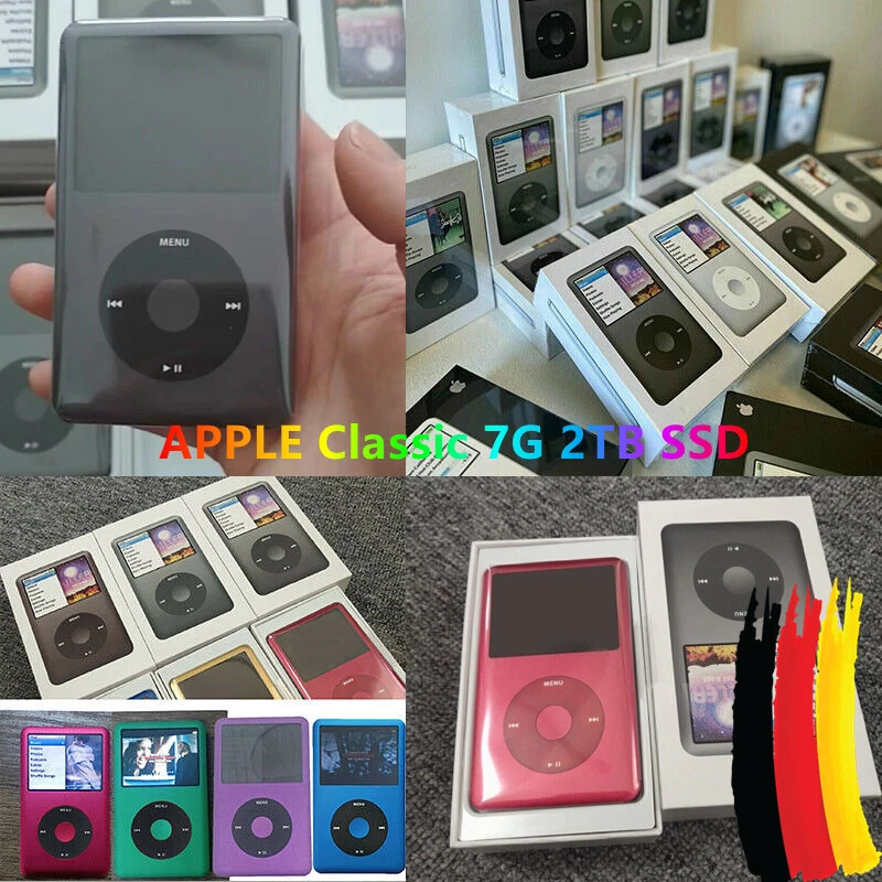 Apple iPod Classic 7. Generazione 7G 160GB 256GB 1TB 2TB/NUOVO & IMBALLO ORIGINALE/RIVENDITORE🚩🚩