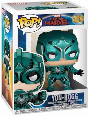 FUNKO POP VINYL - BOBBLE CAPTAIN MARVEL STAR COMMANDER - BRANDNEU IN BOX - 36352
