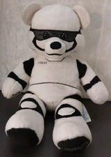 Star Wars Build A Bear White/Black Storm Trooper Plush The Force Awakens.