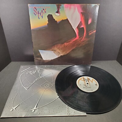 STYX ''Cornerstone'' 1979 12'' Vinyl LP Triptych Sleeve A&M SP-3711 G+/VG