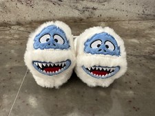 Bumble Rudolph Red Nosed Reindeer Baby Toddler Slippers Size 2