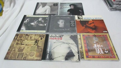 Lot of 8 Unique CDS All John Mellencamp Adult Owned Fully Tested Some Promo BB