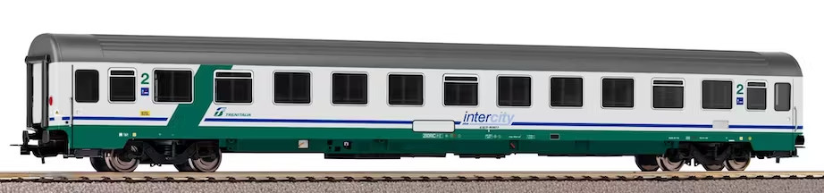 Piko Expert 58545 Xmpr Intercity Plus, Green Diagonal Stripe 2nd Class