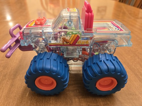 Skeletcar See Through 4 X 4 Pick Up Truck Toy Vintage Rare HTF Free Shipping - Picture 7 of 9