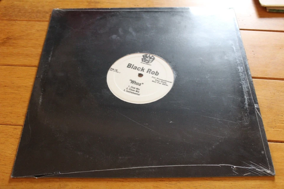 NOTORIOUS B.I.G. EMINEM - DEAD WRONG / BLACK ROB - WHOA 12" SINGLE [NEW SEALED] - Image 4 of 4
