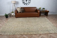 Turkish Rug, 6.3x10 ft Large Rug, Bedroom Rugs, Cool Rugs, Vintage Rugs