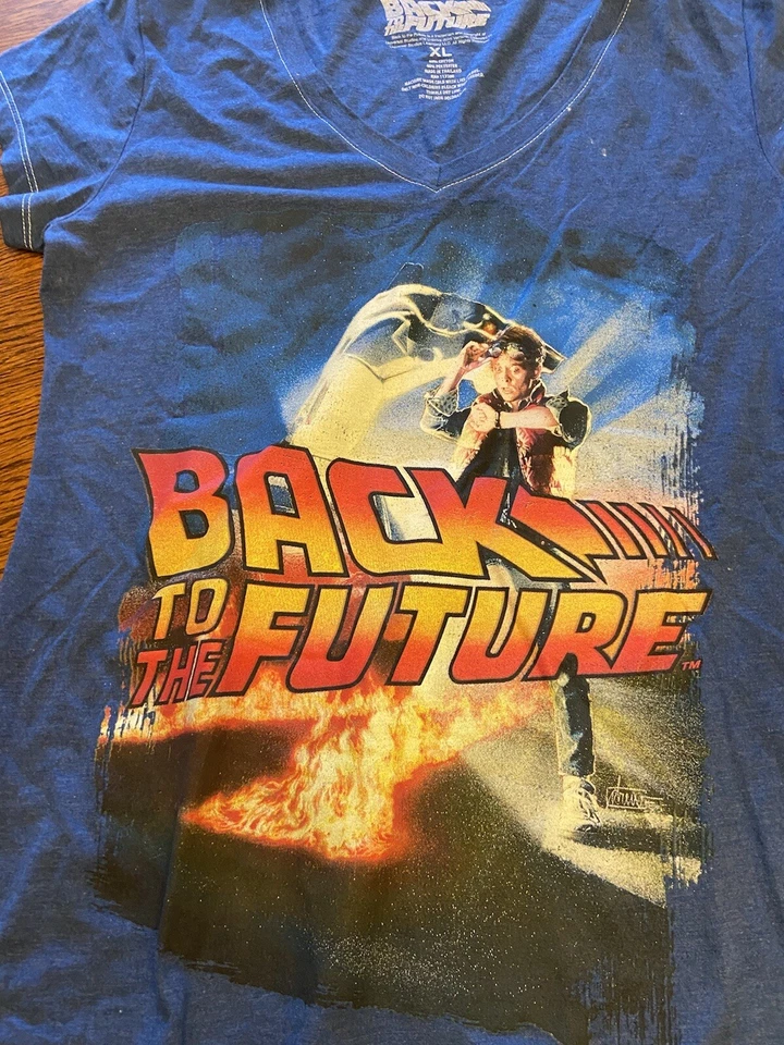Camisa de mujer Regreso al futuro talla L Foto 2 de 4